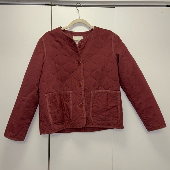 Madewell Cotton Quilted Liner Jacket - Picture 3 of 5